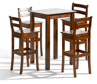 Barový set ENRICO stůl a 4 židle