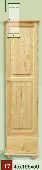 dřevěná šatní skříň CLASSIC 17 z masivu borovice