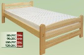 dřevěná postel CLASSIC 84 z masivu borovice